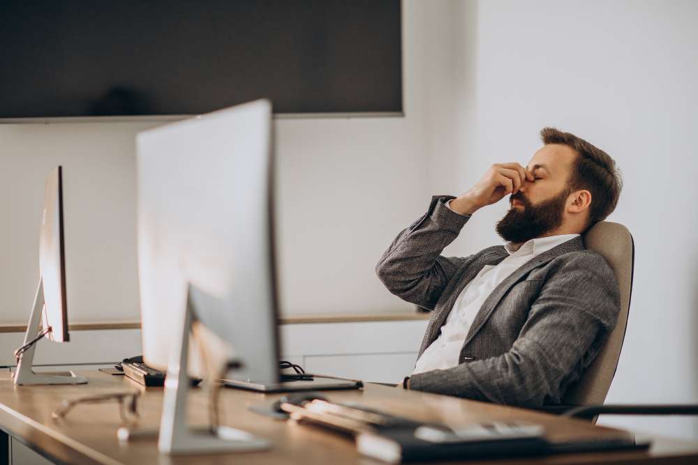 charge mentale, fatigue mentale au travail, burn out